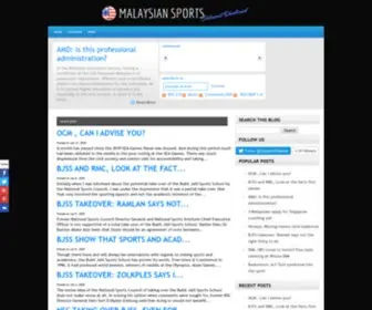 SSdhaliwal.com.my(Malaysian Sports) Screenshot