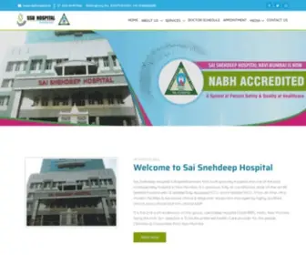 SSdhospital.in(SSD Hospital Sai Snehdeep Hospital) Screenshot