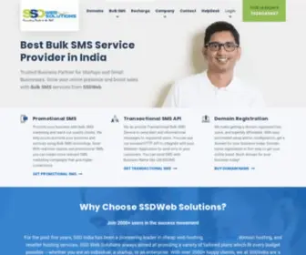 SSdindia.com(SSD Web Solutions) Screenshot