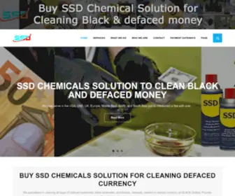 SSdsolution.ltd(SSD CHEMICAL SOLUTION FOR CLEANING BLACK MONEY) Screenshot