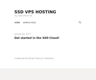 SSDVPS.info(SSDVPS info) Screenshot