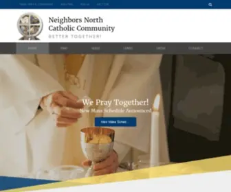 SSebastianparish.org(Neighbors North Catholic Community) Screenshot