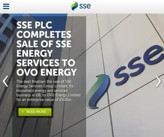 SSE.com(We are driven by our purpose) Screenshot