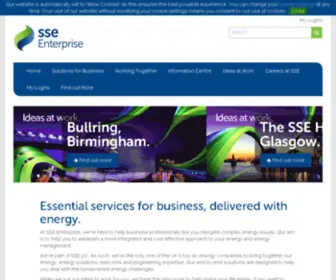 SSeenterprise.co.uk(SSE Enterprise) Screenshot