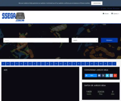 SSega.com.ar(Juegos Sega Genesis sin descargar) Screenshot