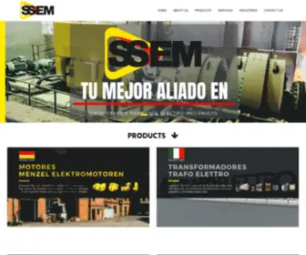 SSem.pe(Comercialización de Motores Eléctricos y Transformadores de potencia) Screenshot