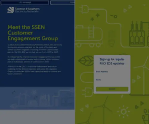 SSen-CEG.co.uk(SSEN Customer Engagement Group RIIO ED2) Screenshot