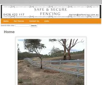 SSfencing.com.au(Darren Waters) Screenshot