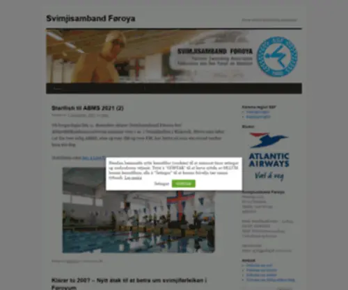 SSF.fo(Svimjisamband Føroya) Screenshot