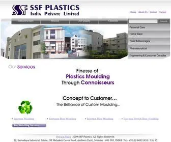 SSFplastics.com(SSF Plastics India Private Limited) Screenshot