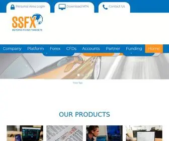 SSFxlimited.com(SSFX) Screenshot