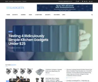 SSgadgets.com(SS Gadgets S&S Gadgets) Screenshot