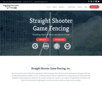 SSgamefence.com(High Game Fencing Contractors) Screenshot