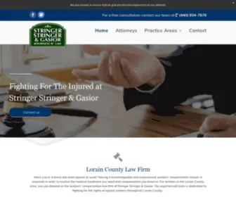 SSgavonlaw.com(Experienced Law Firm) Screenshot