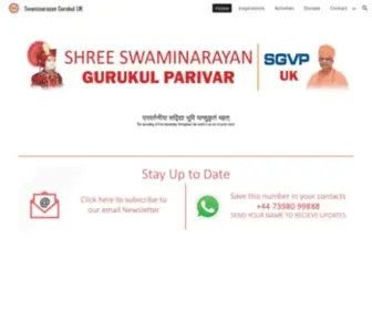 SSGP.org(Swaminarayan Gurukul UK) Screenshot