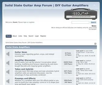 SSguitar.com(Solid State Guitar Amp Forum) Screenshot