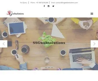 SSgwebsolutions.com(SSGwebsolutions) Screenshot