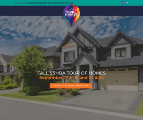 SShbatourofhomes.com(SSHBA Tour of Homes 2023) Screenshot