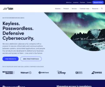 SSH.com(SSH Communications Security) Screenshot