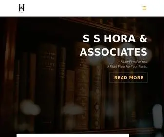 SShora-Associates.com(SS Hora & Associates) Screenshot