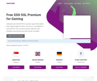 SShpower.net(Free SSH SSL Super Fast) Screenshot