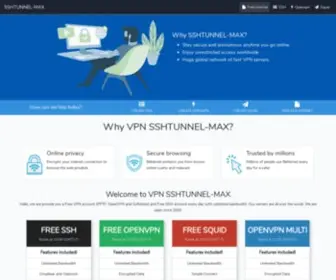 SSHVPN-VPsmax.com(SSLHTUNNEL-MAX) Screenshot