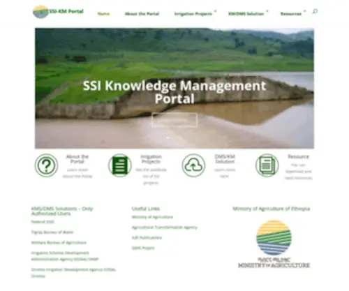 SSI-KM.online(SSI-KM Portal) Screenshot
