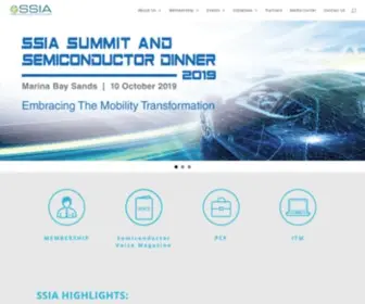SSia.org.sg(Singapore Semiconductor Industry Association) Screenshot