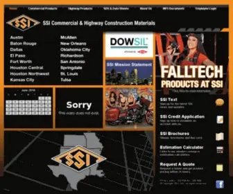 SSicm.com(Commercial and Highway Construction Materials) Screenshot