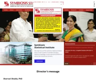 SSI.edu.in(Msc Statistics colleges in Pune) Screenshot