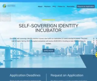 SSiincubator.com(Self-Sovreign Identity Incubator) Screenshot