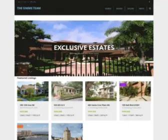 SSimms.com(Florida Real Estate and Relocation with The Simms Team at ALVA International) Screenshot