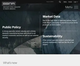 SSina.com(Specialty Steel Industry of North America) Screenshot