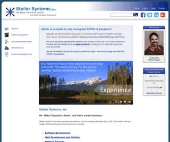 SSinet.com(Stellar Systems has been assisting businesses to use technology effectively since 1985. Stellar) Screenshot