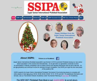 SSipa-PB.org(US Senior Pickleball) Screenshot