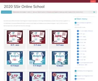 SSir.co.za(2022 SSir Online School) Screenshot