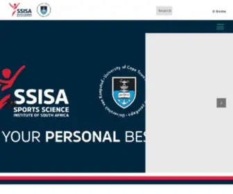 SSisa.com(Sports Science Institute of South Africa) Screenshot
