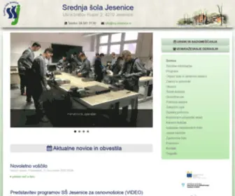 SSJ-Jesenice.si(Srednja) Screenshot