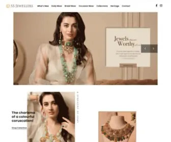 SSjeweller.com(SS Jewellers) Screenshot