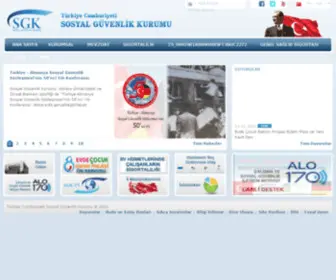 SSK.gov.tr(T.C. Sosyal Güvenlik Kurumu) Screenshot