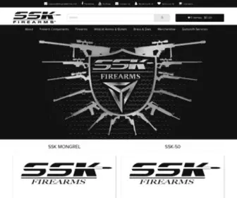 SSkindustries.com(SSK Firearms) Screenshot