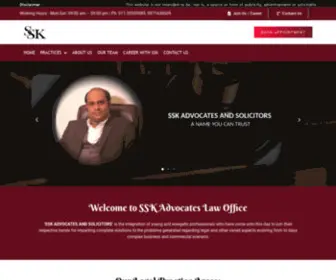 SSklaw.in(SSK Law) Screenshot