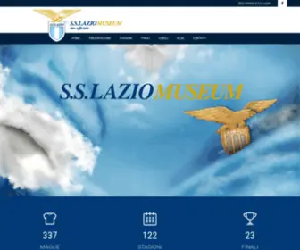 SSlaziomuseum.com(S.S.Lazio Museum) Screenshot