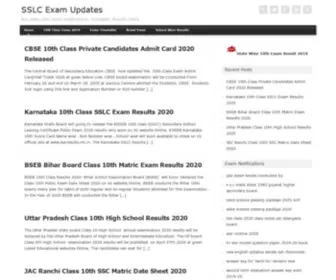 SSLC.org.in(SSLC Exam Updates) Screenshot