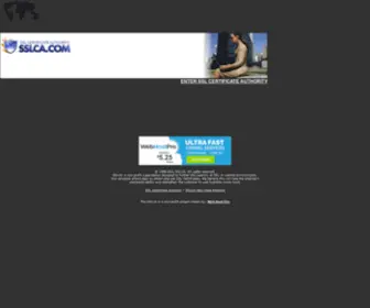 SSlcertificateauthority.com(SSL Certificate Authority) Screenshot