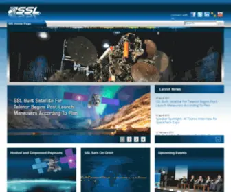 SSloral.com(Space Systems/Loral) Screenshot