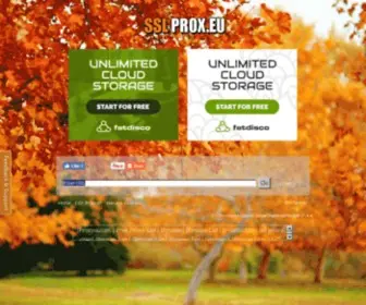 SSLprox.eu(SSLprox) Screenshot