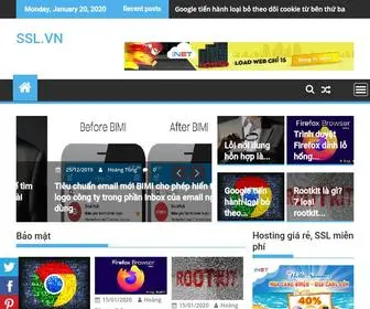 SSL.vn(Chuyên trang về SSL Việt Nam) Screenshot