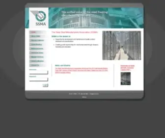 SSma.com(The Unified Voice of Steel Framing Manufacturers) Screenshot