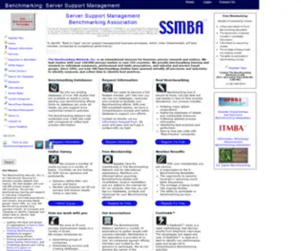 SSmba.com(Server Support Management Benchmarking Association) Screenshot